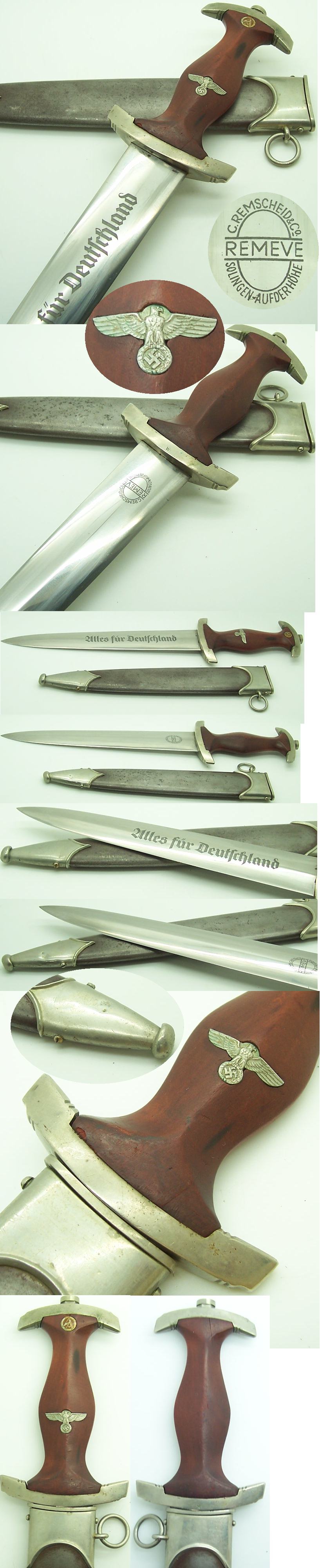 Early SA Dagger by Remscheid