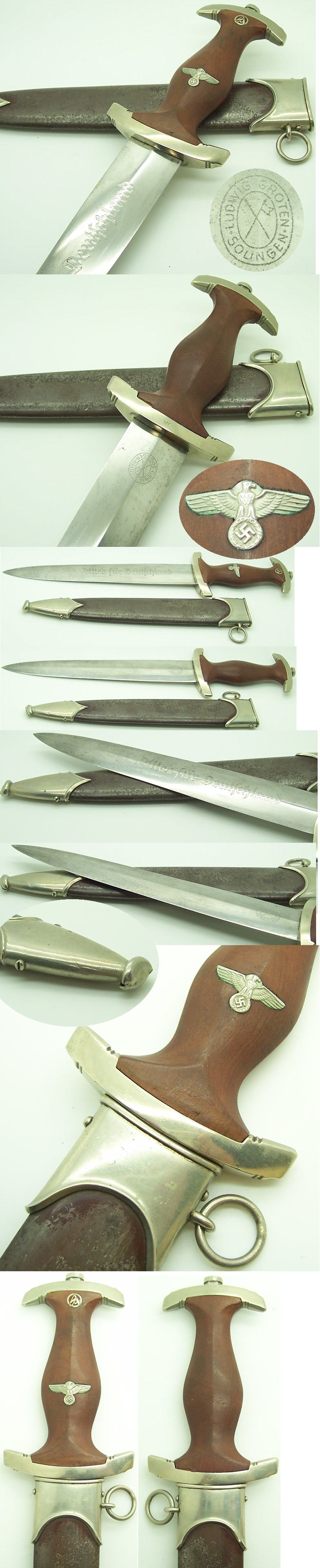 Early Ludwig Groten SA Dagger