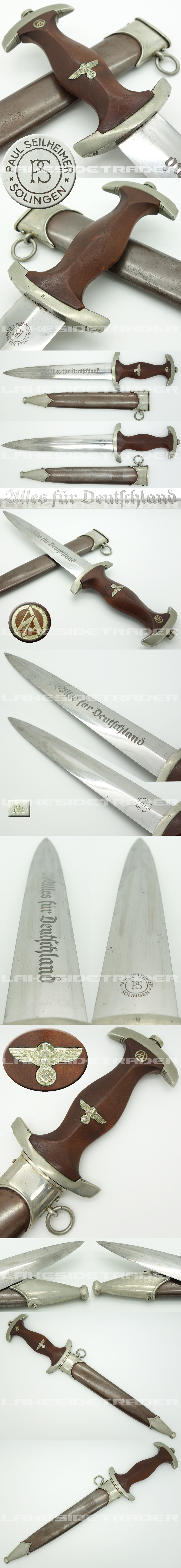 Early SA Dagger by Paul Seilheimer