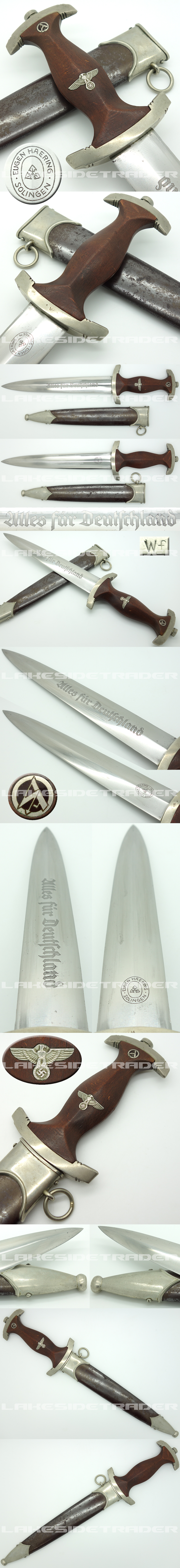 Rare Early SA Dagger by Eugen Haering