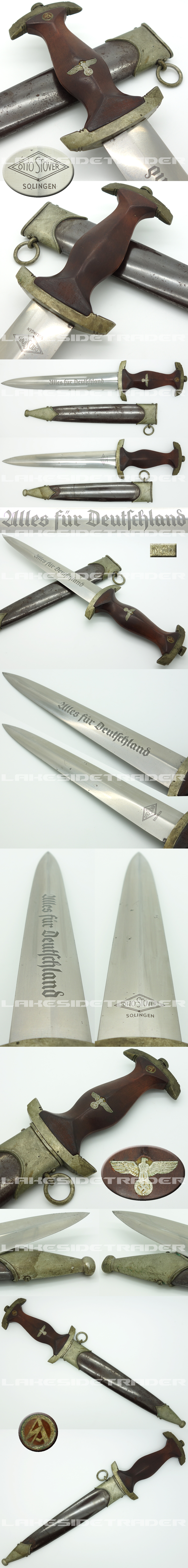 Rare - Early SA Dagger by Otto Stover