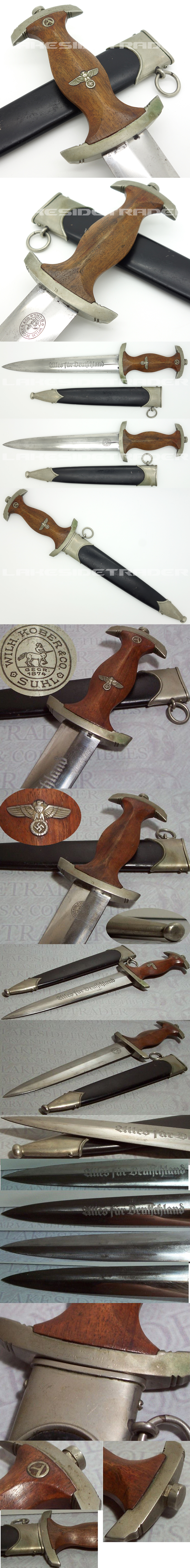 Early SA Dagger by Wilh. Kober & Co.