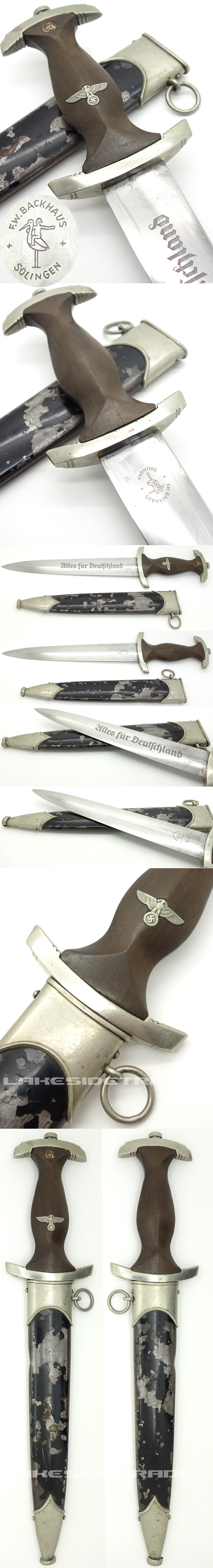 Early NSKK Dagger by F. W. Backhaus