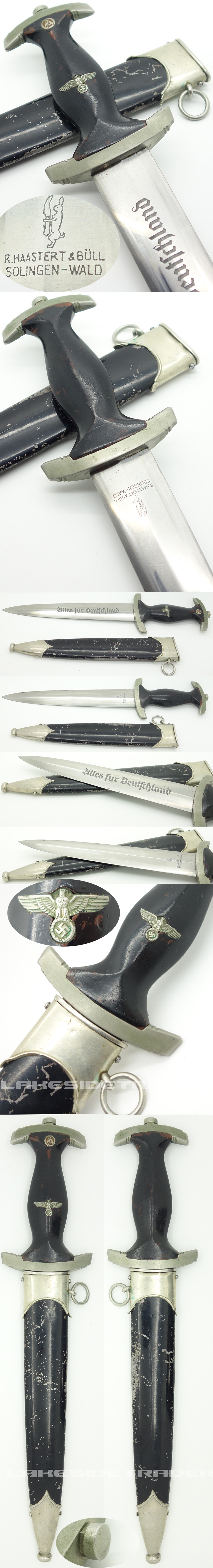 Interesting Early NSKK Dagger by Haastert & Bull