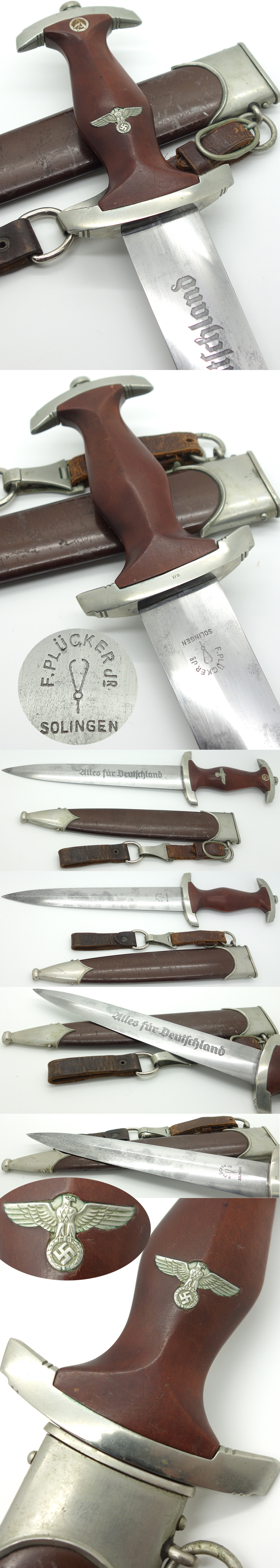 Early SA Dagger by F. Plucker