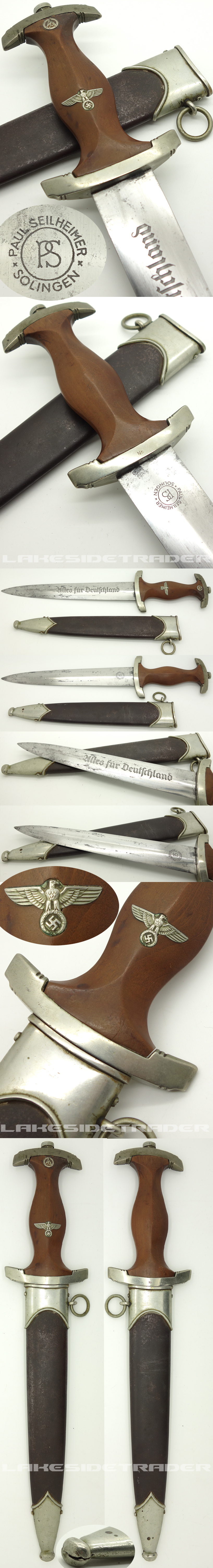 Early SA Dagger by Paul Seilheimer