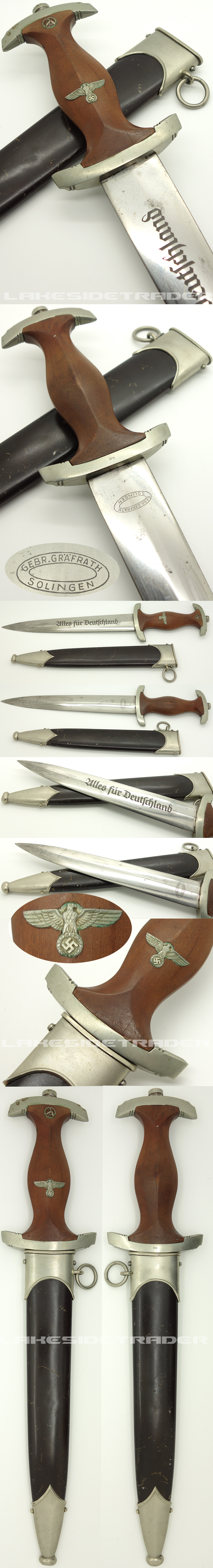 Early SA Dagger by Gerb. Grafrath