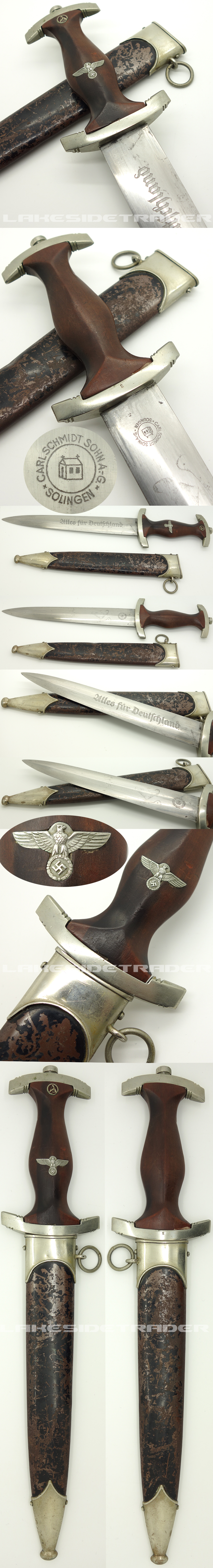 Early Carl Schmidt Sohn NSKK Dagger