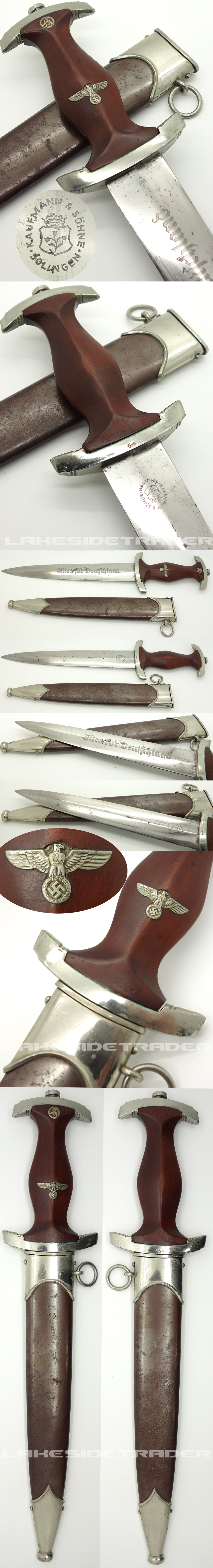 Early SA Dagger by Kaufmann & Söhne