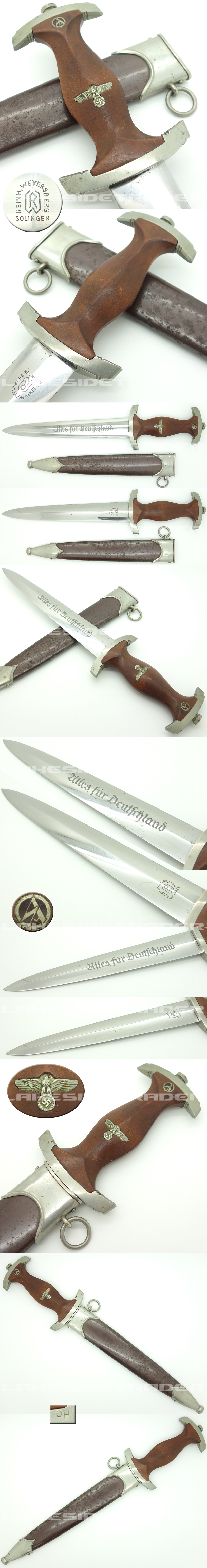 Early SA Dagger by R. Weyersberg