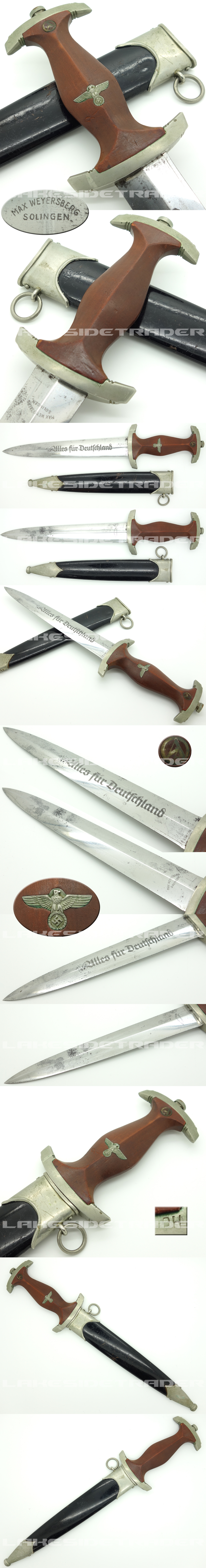 Early NSKK Dagger by Max Weyersberg