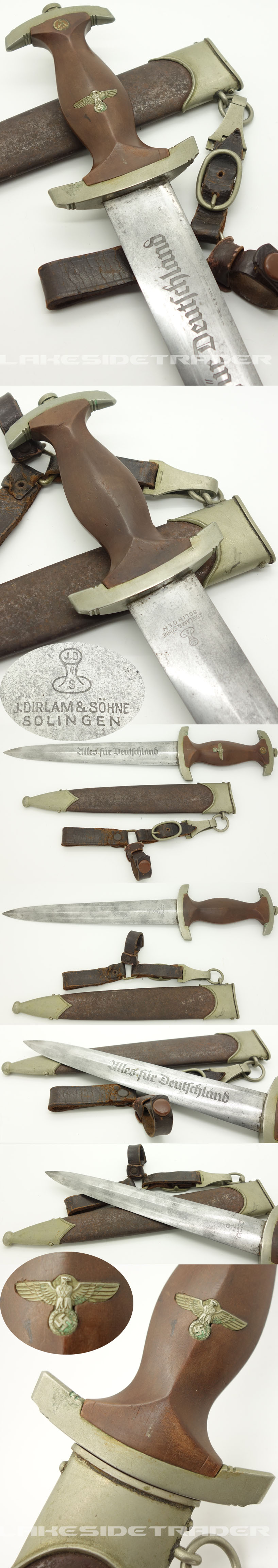 Early SA Dagger by J. Dirlam & Söhne