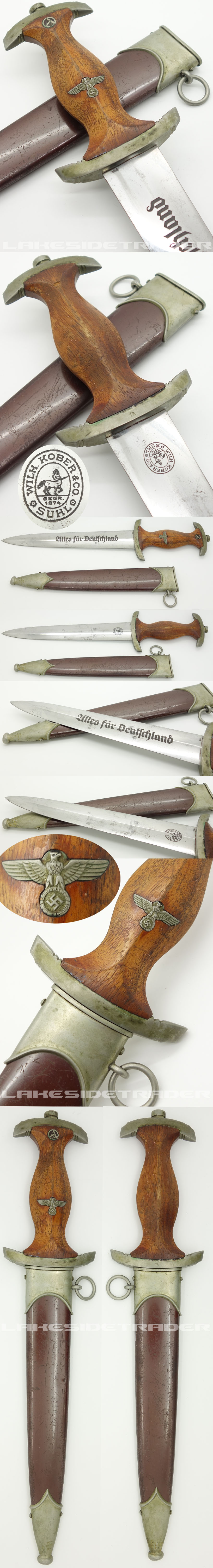 Early Wilhelm Kober SA Dagger