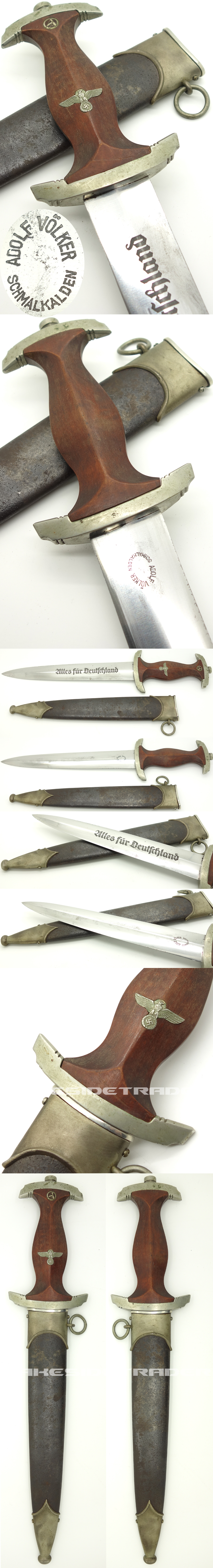 Early NSKK Dagger variation by Adolf Völker