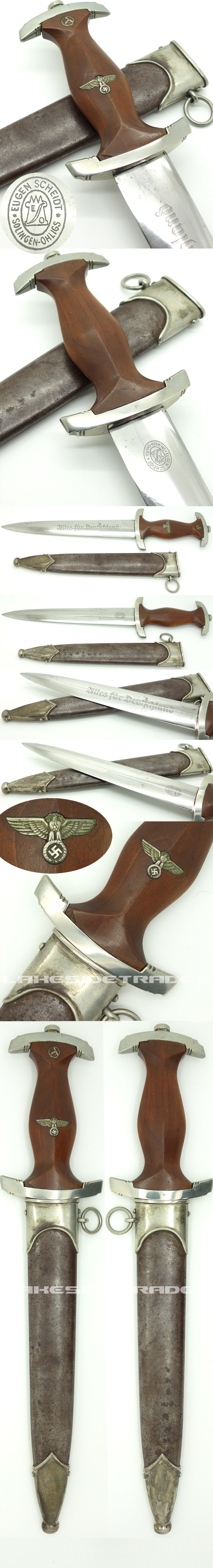 Rare early SA Dagger by Eugen Scheidt