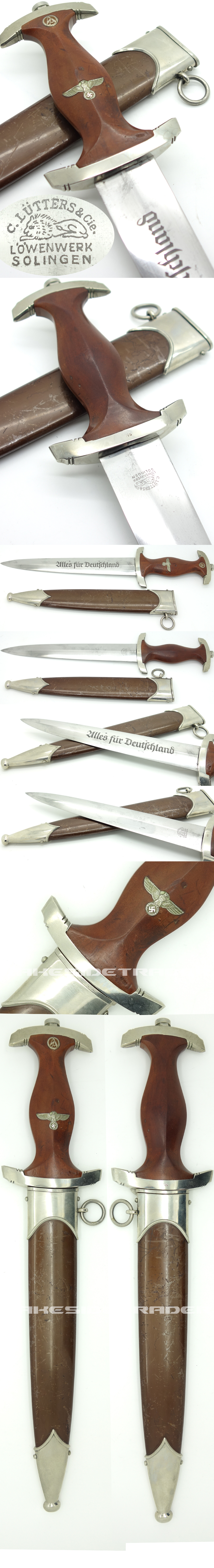 Rare Early SA Dagger by Lowenwerk