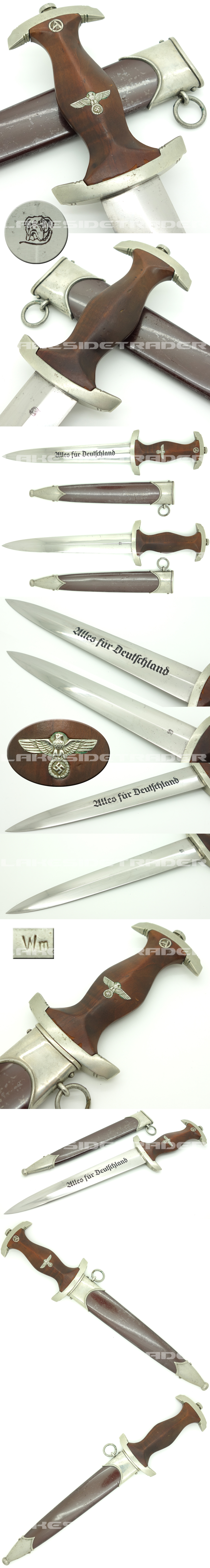 Bulldog – Early SA Dagger by Gebr. Halbach