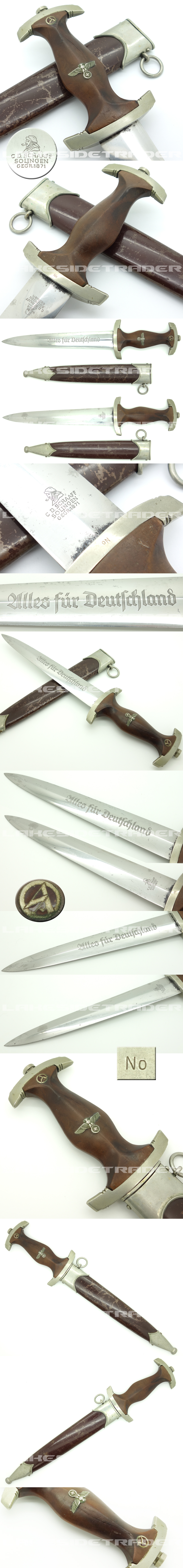 RARE - SA Dagger by C.D. Schaaff