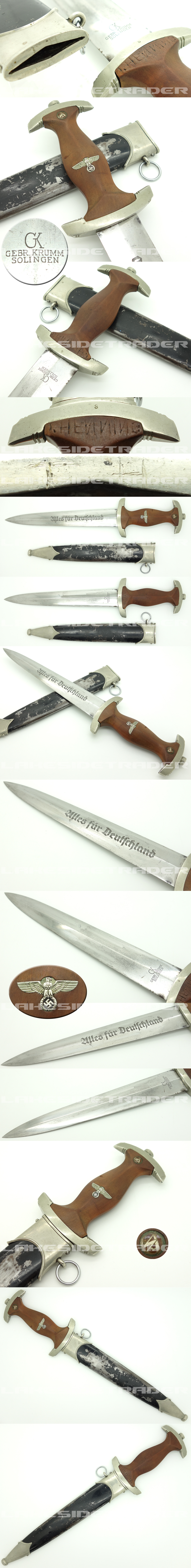 Personalized - Early NSKK Dagger by Gebr. Krumm