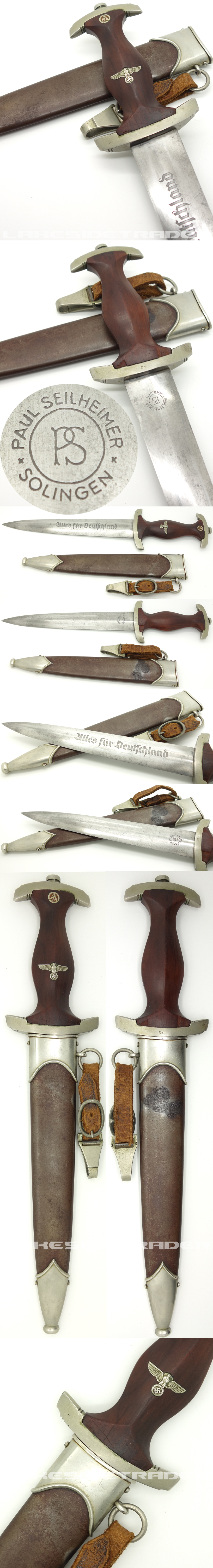Early SA Dagger by Paul Seilheimer