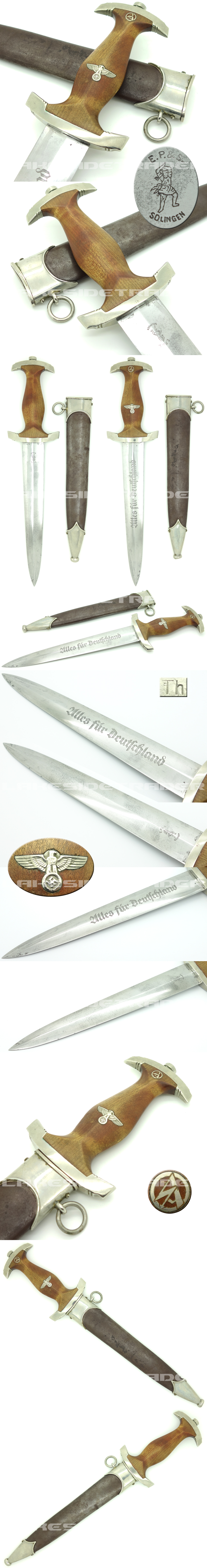 SA Ground Röhm Dagger by E.P.&S.