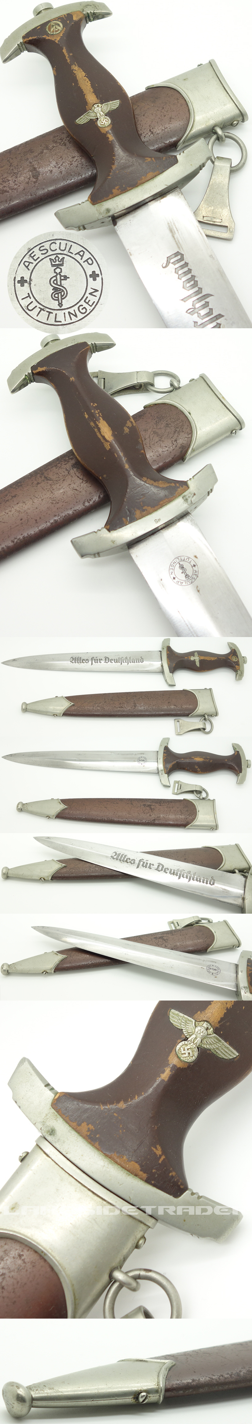 Early Aesculap SA Dagger
