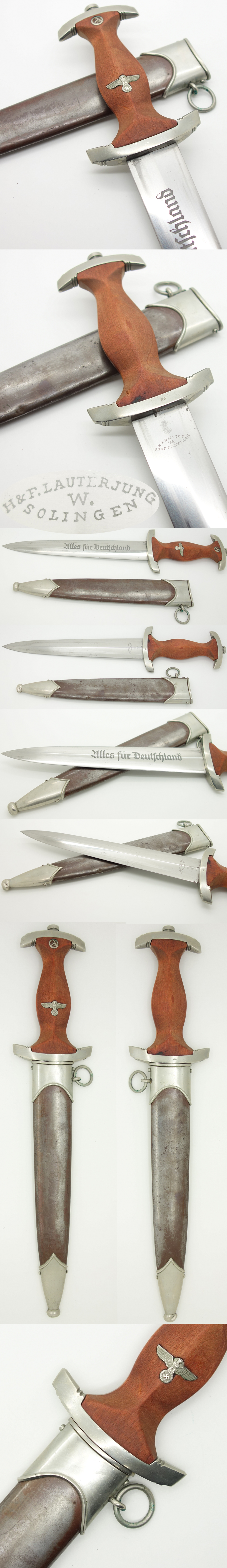 Early SA Dagger by H & F. Lauterjung
