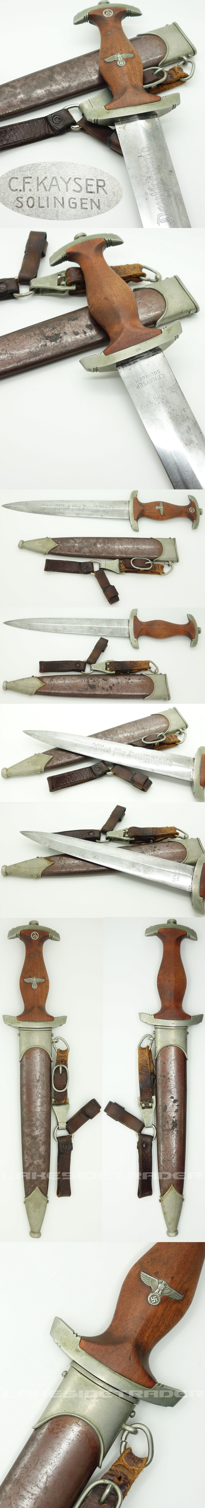 Early SA Dagger by Emil Kaiser & Co