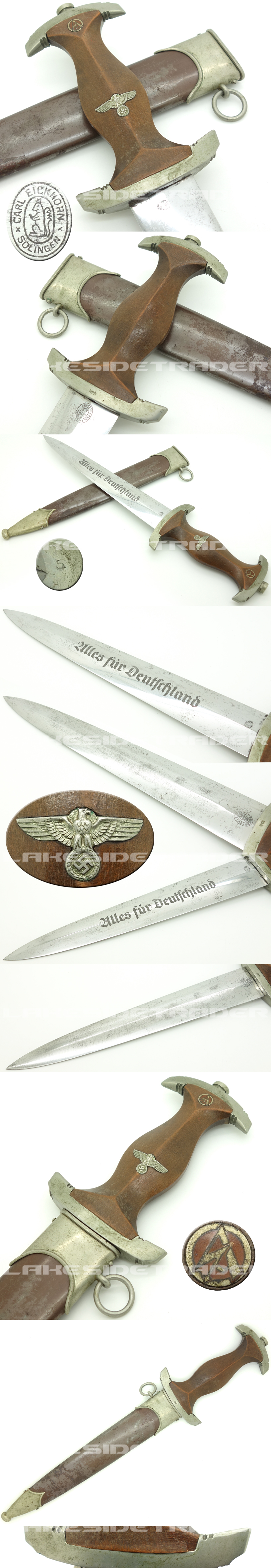 Ground Röhm SA Dagger by Carl Eickhorn