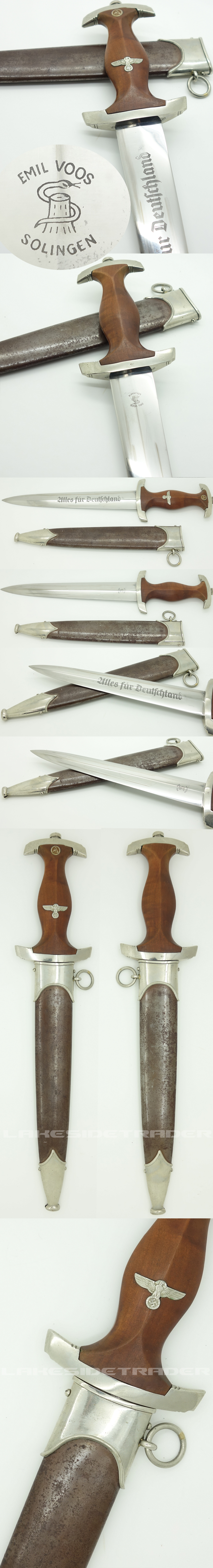 Early SA Dagger by Emil Voos
