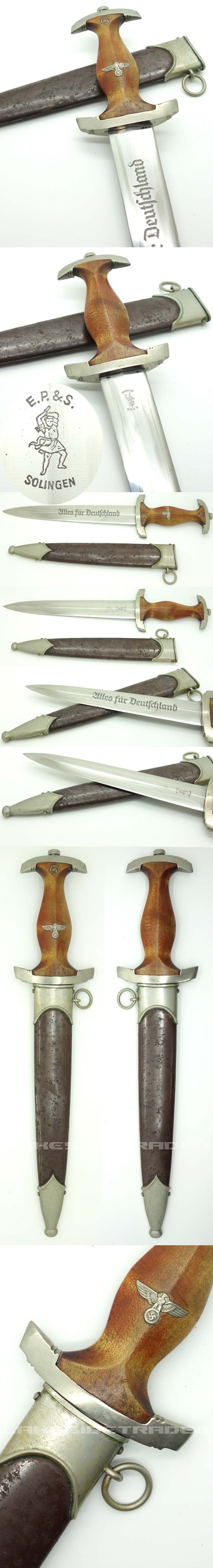 Early SA Dagger by E. P. & S.