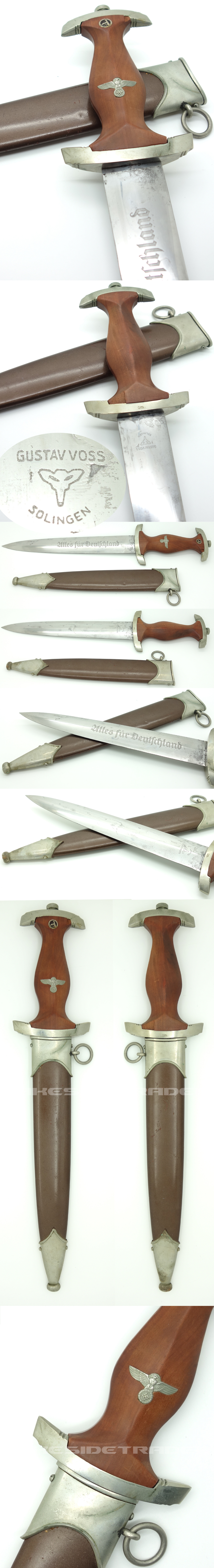 Early SA Dagger by Gustav Voss