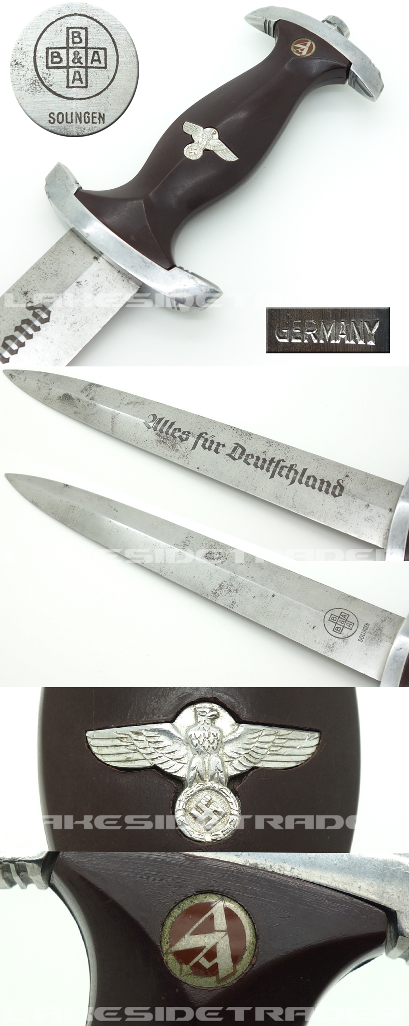 Early Post-War - SA Dagger by Bolte & Anschutz