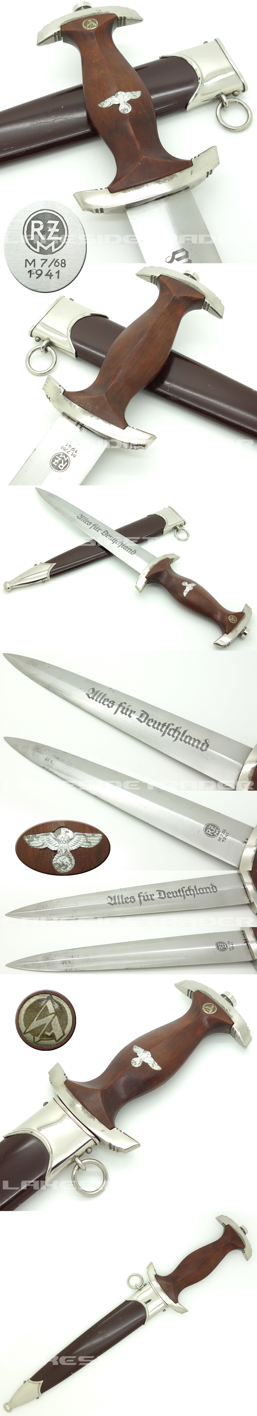 SA Dagger by RZM M7/68 1941