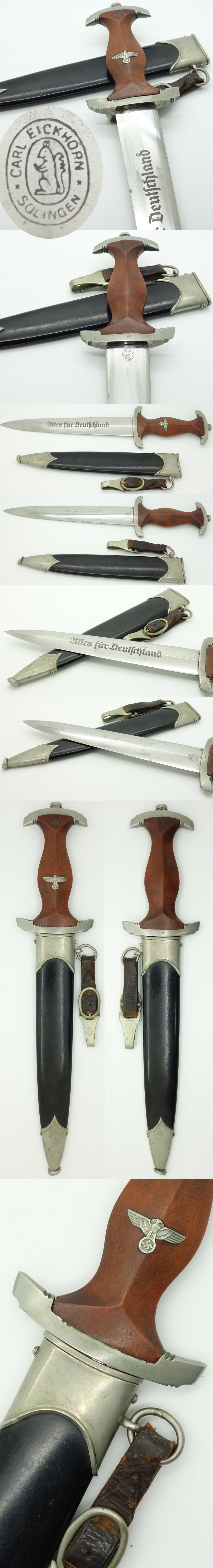Fully Ground Rohm NSKK Dagger by C. Eickhorn