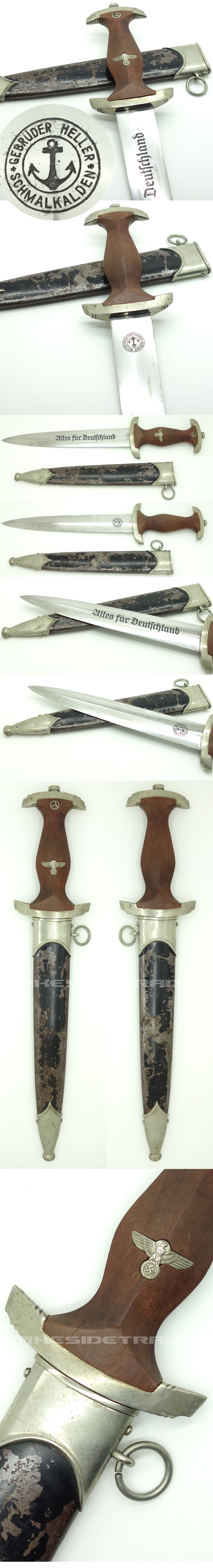 Early NSKK Dagger by Gebrüder Heller