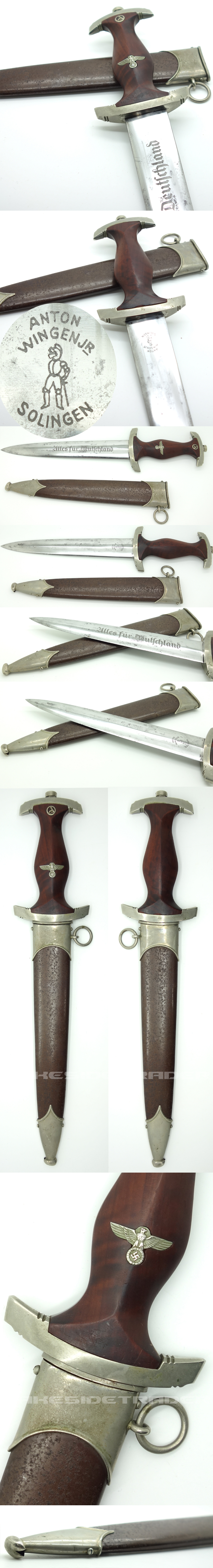 Early SA Dagger by Anton Wingen Jr.