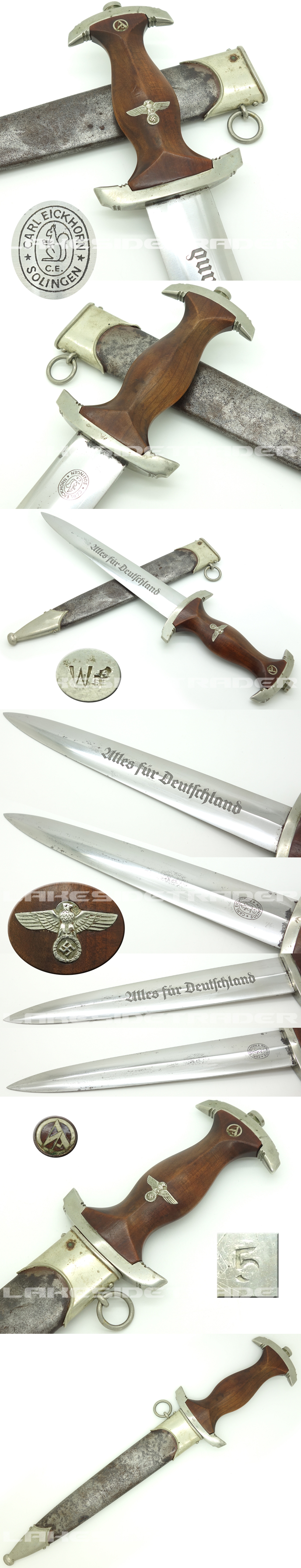 Very Early SA Dagger by Carl Eickhorn