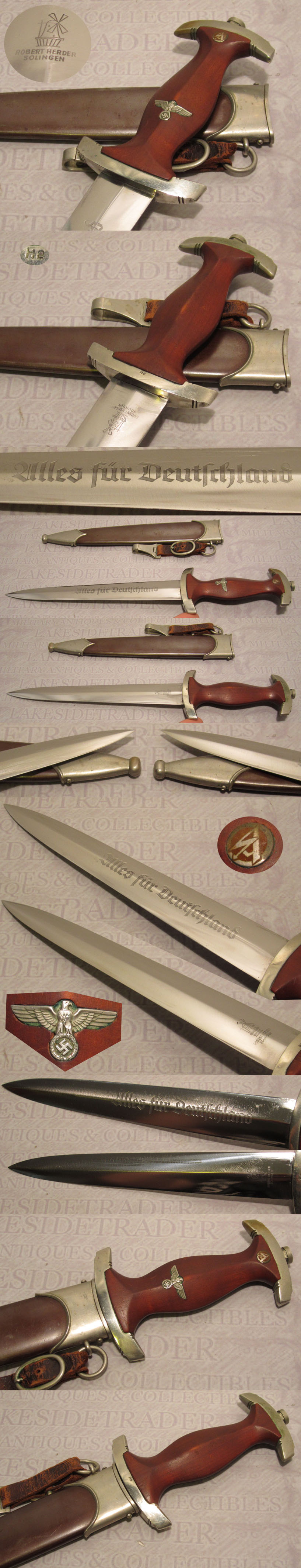 Early Robert Herder SA Dagger