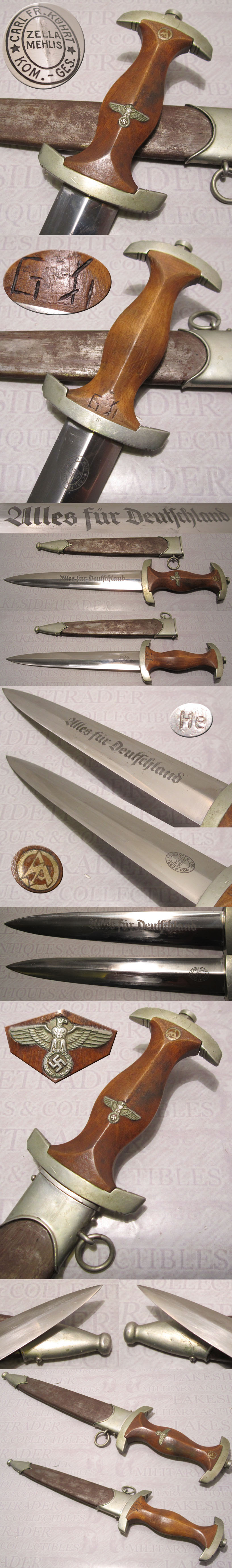 Early Personalized Carl Fr. Kuhrt SA Dagger