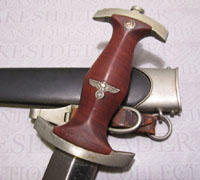 Early E. Knecht NSKK Dagger with Tiger-Stripe Grip