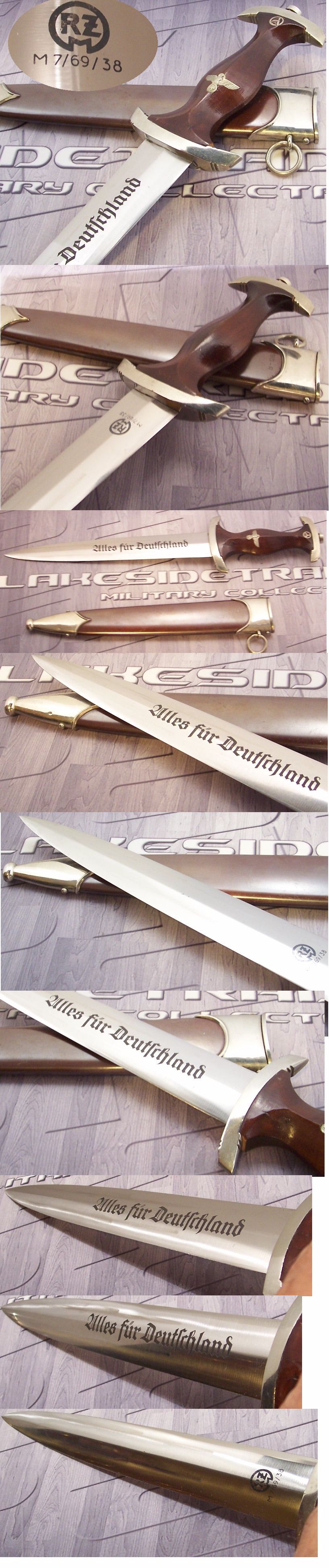 SA Dagger by RZM 7/69/38 
