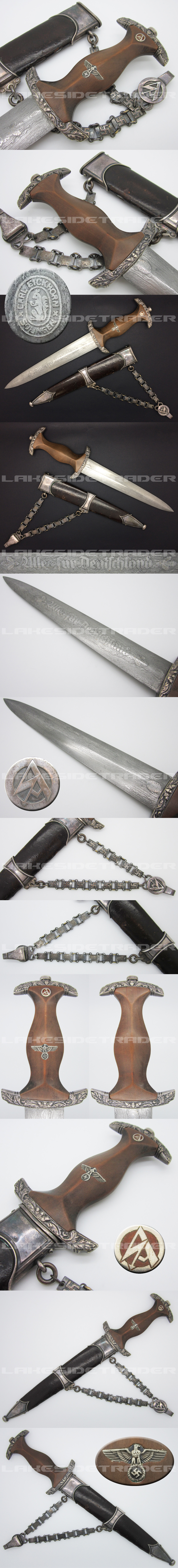 Early SA Chained High Leader Dagger by Eickhorn