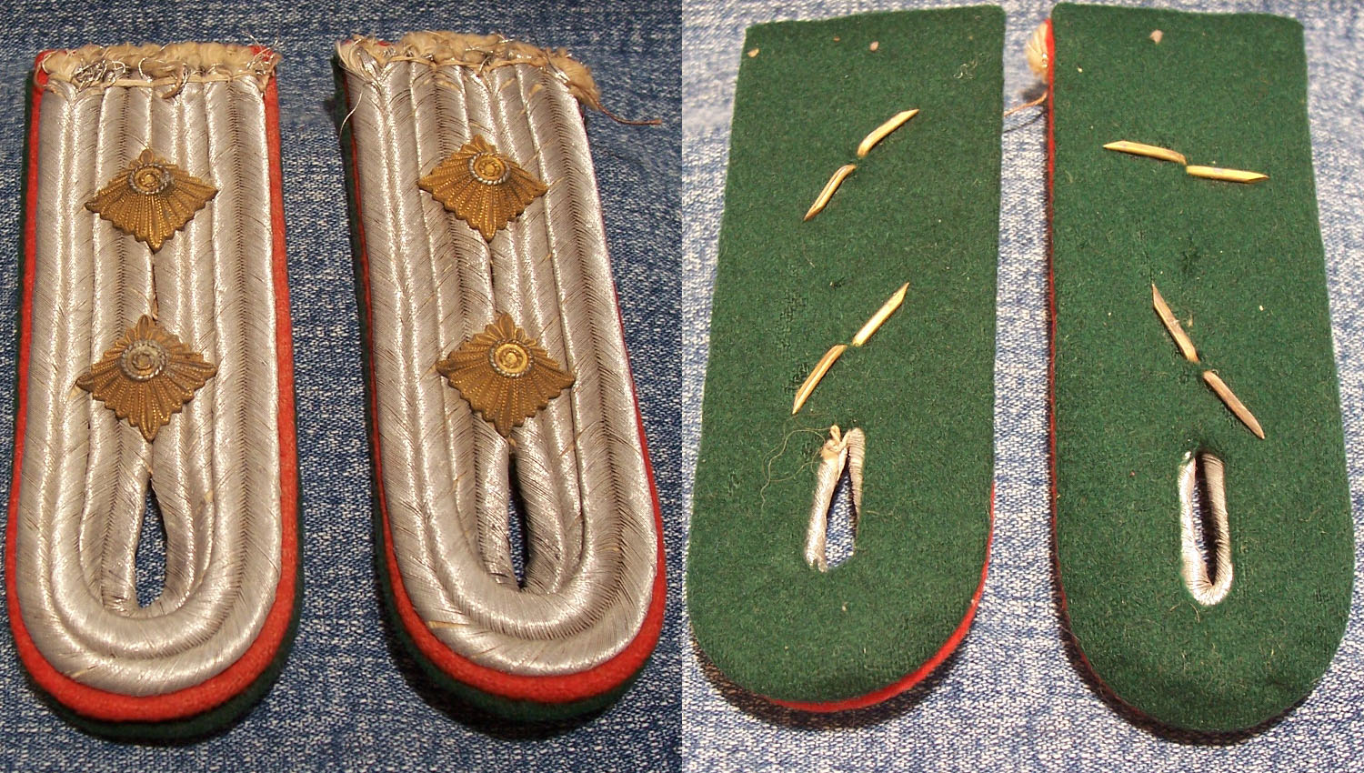 Army Hauptmann Offical's Shoulder Boards 