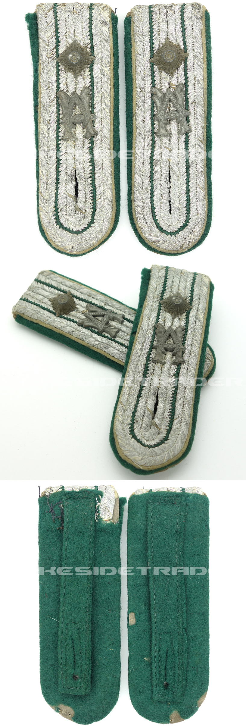 Armed Forces Paymaster Shoulder Boards for War Duration