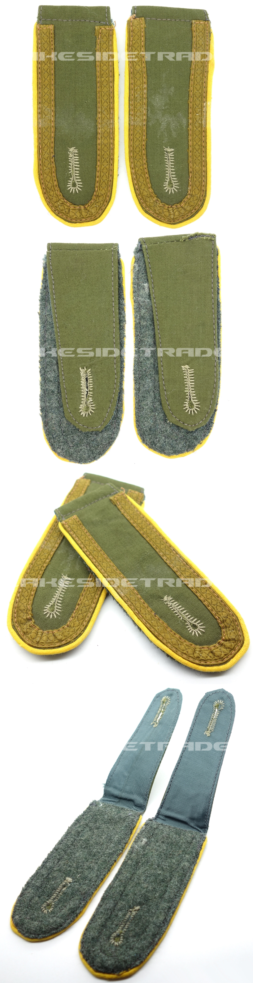 Army Unterfeldwebel “Wind Jacket” Recon Shoulder Boards