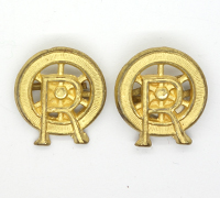 2 Reichbahn Shunting Supervisor Badge Insignia