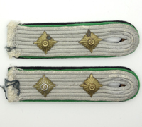 SS Jager Gebirgsjager Hauptsturmfuhrer Shoulder-boards