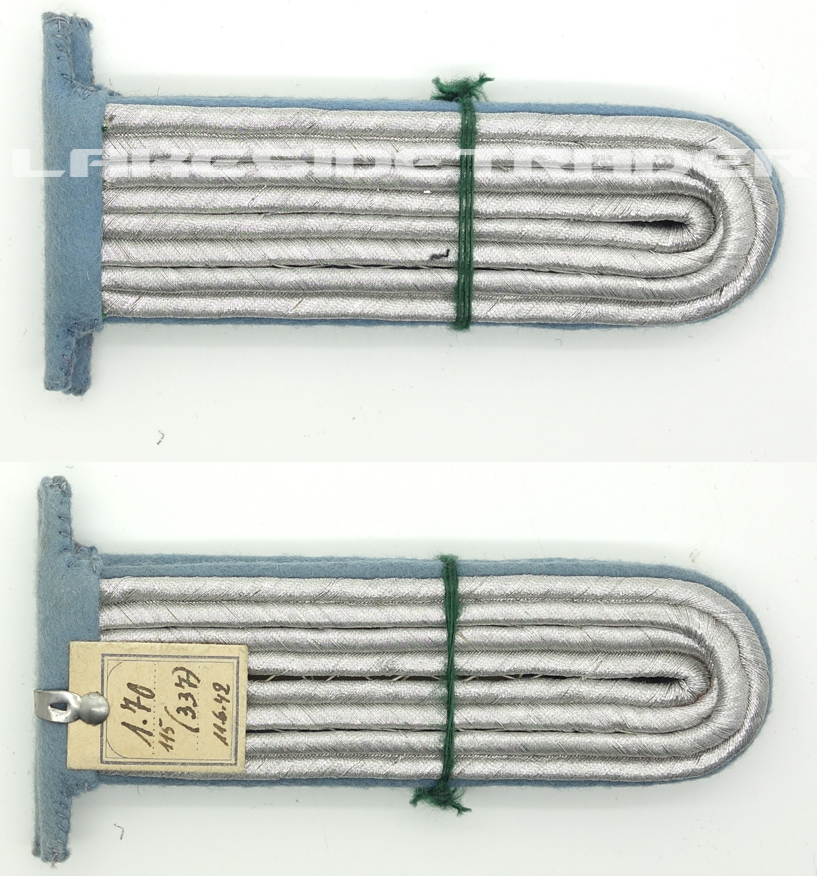 Unissued Army Transport Leutnant's Shoulder-boards