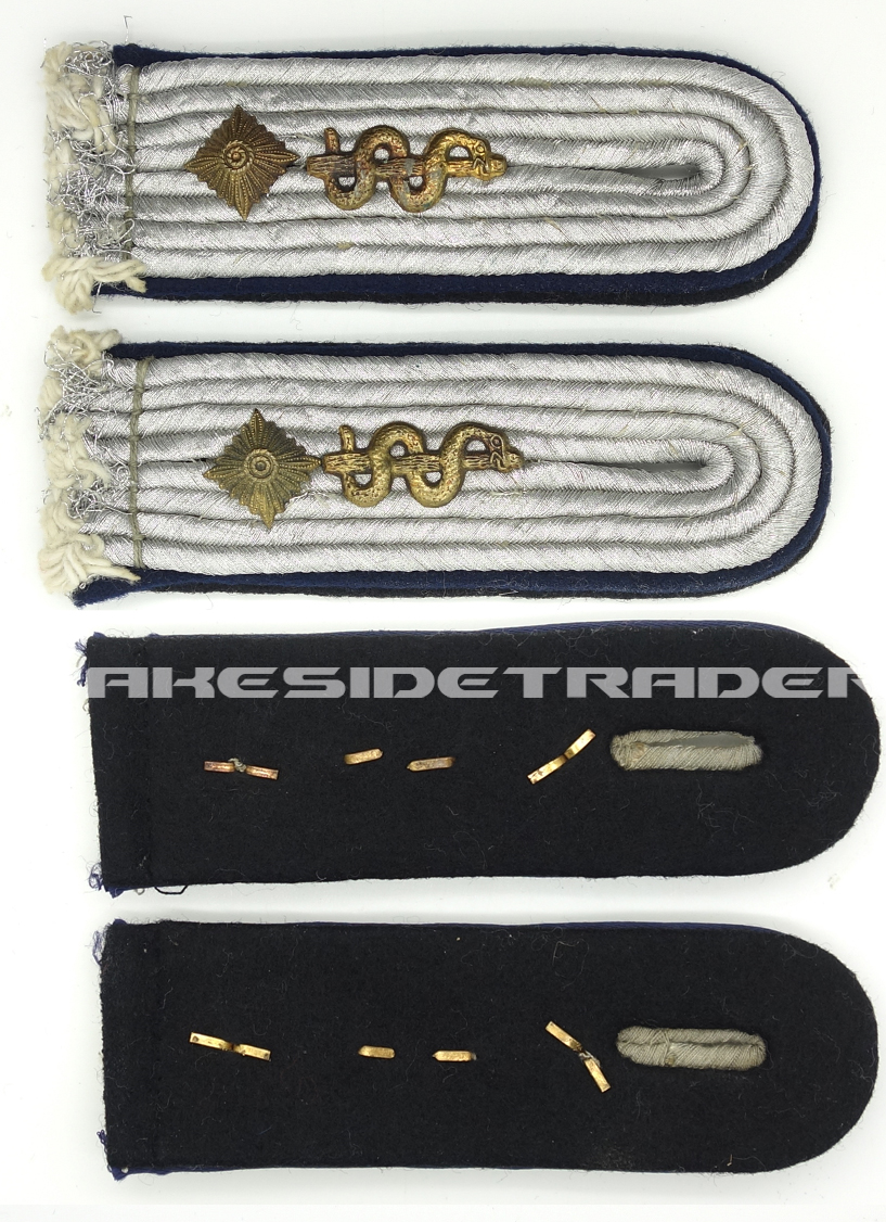 SS Medical Obersturnmfuhrer Shoulder-boards